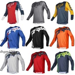 fox racing shirts 2023 Men's T-shirts Fox Speed Down Outdoor Cycling Long Sleeve Top Mountain Bike Racing Suit 6ndk 960