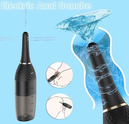 Automatic Electric Anal Cleaner Enema Douche Shower Vibrator For Men Women Gay Lesbian Hygienic Health Care Intestine Cleaningp0806479219