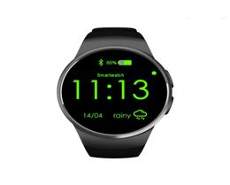Smart card round screen Bluetooth phone with heart rate smart watch8913982