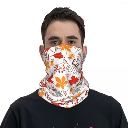 Scarves Autumn Bandana Neck Gaiter Printed Mask Scarf Multifunctional Headband Riding Unisex Adult Breathable