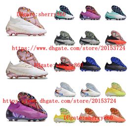 Mens Soccer shoes Phantomes GXes Elite DFes Link FG Cleats Football Boots scarpe da calcio Creativity Limited Edition