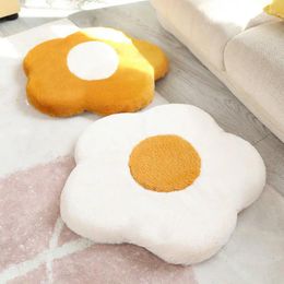 Pillow Memory Cotton Seat Latex Circular Flower Daisy Chair Hair Purse Egg Float Window Ins Fart
