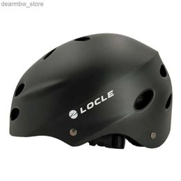 Cycling Caps Masks LOCLE Safety Cycling Helmet Mountain Road Bicycle Helmet BMX Extreme Sports Bike/Skating/Hip-hop Helmet Size S/M/L/XL L48