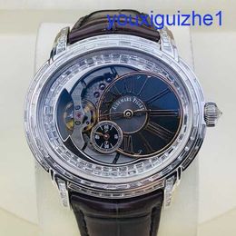 Fancy AP Wrist Watch Millennium Series Precision Steel Rear T-Diamond 26381BC Automatic Mechanical 42*47mm Mens Watch