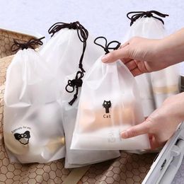 Storage Bags 5pcs Bear Waterproof Cosmetic B Women Travel Makeup Case Zipper Bath Organiser Toiletry Wash Beauty Kit