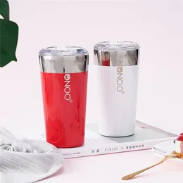 Coffee Pots NONOO Mug 580ml Water Bottle 6H Keep And Cold Stainless Steel Tritan Lid BPA-Free Cup