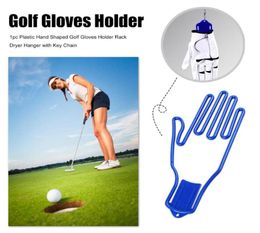 Golf Training Aids 1PC Gloves Holder Plastic Hand Shaped Glove Rack Dryer Hanger Keeper Stretcher Supply Golfer3236750