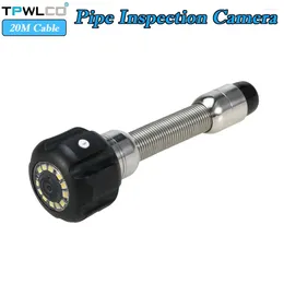 Waterproof Industrial Endoscope Pipe Camera Head For Drain Pipeline Inspection With 12pcs LEDS Light 23mm 1000TVL Lens