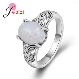 Cluster Rings Gorgeous Trendy Luxury 925 Sterling Silver Top Quality For Bride Wedding Finger Jewellery Factory Price Big Promotion