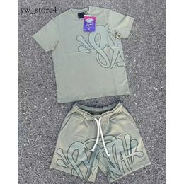 Syna World Short Tshirts Set Tee Printed Designer Syna World T Shirt Short Graphic Tshirt and Shorts Syna World Lightweight and Breathable Hip Hop Trend 6475