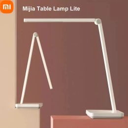 Products Xiaomi Mijia Table Lamp Lite Intelligent Mi Led Desk Lamp Eye Protection 4000k 500 Lumens Dimming Table Light Night Lamp