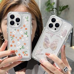 Cell Phone Cases Butterfly Clear Case For Poco X5 Pro Cases 11 Lite 13 12 11T 12T Poco X3 NFC F3 MIi 11i 10T 10 F2 X4 F4 M3 Silicon Covers