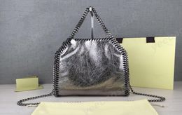 Diagonally across various sizes large medium and small handshake mini designer bag famous female Falabella bag8325944