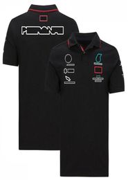 F1 team uniform new shortsleeved lapel racing suit POLO shirt men and women fan clothing casual quickdrying top can be customize5235175