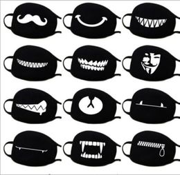 Cotton Dustproof Mouth Face Mask Anime Cartoon Lucky Bear Women Men Muffle Face Mouth Masks GB8872826614