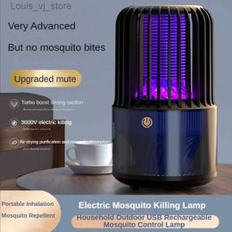 Mosquito Killer Lamps Electric shock desktop mosquito net control lamp household outdoor silent portable absorbing wave killer YQ240417