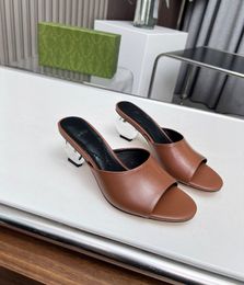 High Quality Designer Women Leather G Sandals Platform Shoes Heel Buckle Sandals GGes Slipper Ankle Strap Shoes hjjhhjh