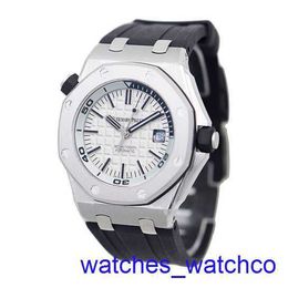 AP Wrist Watch Timepiece Royal Oak Series 15710ST OO Precision Steel 42mm Diameter Automatic Mechanical Mens Watch A002CA.02/white Face