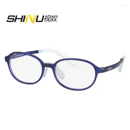 Sunglasses SHINU PPSU Blue Light Blocking Glasses For Kids Gaming Orange Ultraviolet Rest Lenses