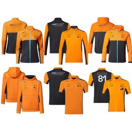 Motorcycle Apparel F1 Racing Hooded Windbreaker Summer Team Short-Sleeved Shirt. Shirts Are Customised With The Same Style Drop Delive Otks3