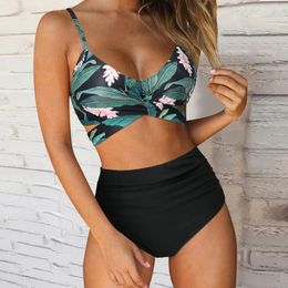 Women's Swimwear Bikini 2024 Women Swimsuit Push Up Bathing Suits Beachwear Mujer Two Piece Woman Brazilian High Waist