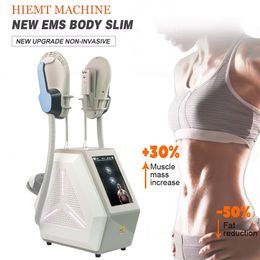 Portable newest beauty salon ems muscle building body slimming hiemt emslim machine/portable ems machine