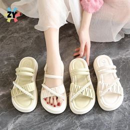 Dress Shoes Women's Summer Fashion Casual Sandals Special Versatile And Comfortable Flat For External Wear Womens Shoe
