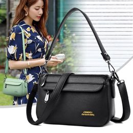 Bag Small Pu Leather Handbags For Women Simple Fashion Designer Shoulder Luxury Trendy All-match Female Crossbody Messenger