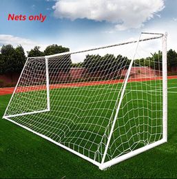 3X2M Soccer Goal Net Football Nets Mesh Football Accessories For Team Sports Outdoor Football Training Practice Match Fitness Net1324285