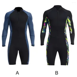 Women's Swimwear Men Wetsuit Sporting Fittings Water Sports Goods Sport Supplies Swimming Garment Male Wet Suits For Dark Blue M