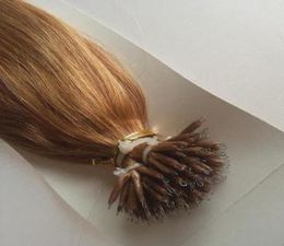 100 Beads 100g 18quot20quot22quot24quot INDIAN Remy Human MICRO NANO RINGS Tip Hair Extensions6531391