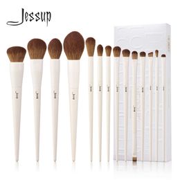 Jessup Brushes 14pc Makeup Set Synthetic Foundation Brush Powder Contour Eyeshadow Liner Blending Highlight T329