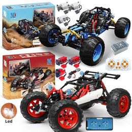 Diecast Model Cars Technology Car K96116 Application Remote Control Automotive Power Building Block Programmable Gift Set for Childrens Toys J240417