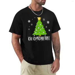Men's Polos Oh Optometree Optometrist Ugly Christmas Design T-Shirt Oversized Blanks Slim Fit T Shirts For Men