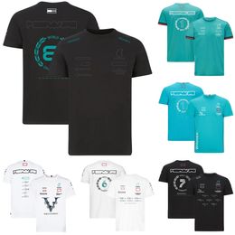 F1 World Champions T-shirt Formula 1 Racing Winners Short Sleeve T-shirt Driver Fans Car T-shirts Team Uniform Jersey Tops Unisex