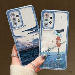 Cell Phone Cases Phone Case For A54 5G Funda A55 A34 A53 A35 S24 S20 A33 A14 A13 A32 A52 S23 Plus S22 S21 Silicon Covers