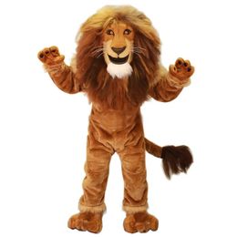 2024 Hot Sales halloween power Lion King Mascot Costume Adults Size Birthday Party Outdoor Outfit fancy costume Character costumes