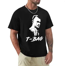 Men's Polos Prison Break - T-Bag T-Shirt Aesthetic Clothing Clothes Black T Shirts For Men