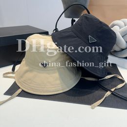 Luxury Bucket Hat Summer Sun Hat For Men Women Fitted Hat Adjustable Strap Hat Outdoor Casual Sunshade Hat Vacation Hat