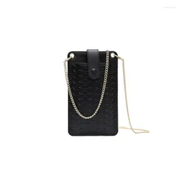 Shoulder Bags Fashion Small Messenger Bag Ladies Mini PU Leather One-shoulder Handbag Mobile Phone Wallet