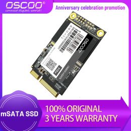 Drives OSCOO Best MSATA SSD 128GB 256GB 512GB Hard Disc SATA III for Windows Laptop Desktop