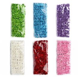 144pcs kurutulmuş 15 yapay çiçek cm mini kağıt buket scrapbooking düğün partisi dekorasyon diy çelenk sahte çiçek 230613