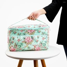 Storage Bags Large Capacity Yarn Bag Portable Simplicity Multipurpose Sewing Printing Crochet Tool