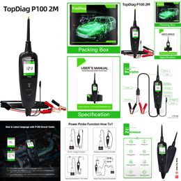 New 12/24V Multifunctional Power Circuit Probe Kit Car Battery Voltage/resistant Tester Diagnostic Tool Component