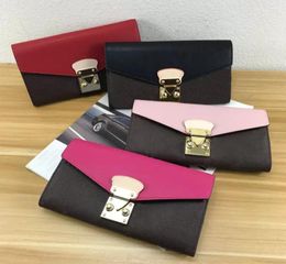 Fashion Designers Woman Pallas Wallet Designe Zipper Wallets Purse Card Holder Luxurys Women High Quality Clutch Letters Key Coin 3597443