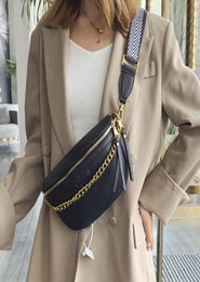 Brand Designer Women039s Waist Bag 2021 Crossbody Simple Chain Chest Women Fanny Pack Belt Bags5739467