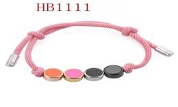 Unisex Bracelet Fashion plait Charm Bracelets for Man Women Designer Jewellery Adjustable multicolor Bracelet with Box318O7243037