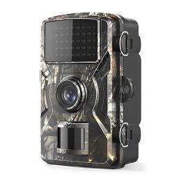 Cameras Trail Camera 12mp 1080p Game Hunting Cameras with Night Vision Waterproof 2 Inch Lcd Leds Night Vision Deer Cam Design