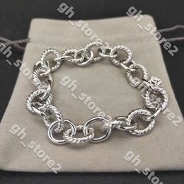 David Yurma Bracelet DY Bracelet Designer Cable Bracelet Fashion Jewellery for Women Mendavid yurma Jewellery Gold Silver Pearl Head Cross Bangle 758