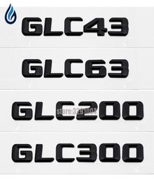 Car Styling For Mercedes Benz AMG GLC Class W253 GLC43 GLC63 GLC200 GLC300 Tail Rear Trunk Emblems Badge Logo Sticker9376244